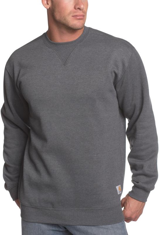 Carhartt メンズ クルーネック ミッドウェイト スエットシャツ K124