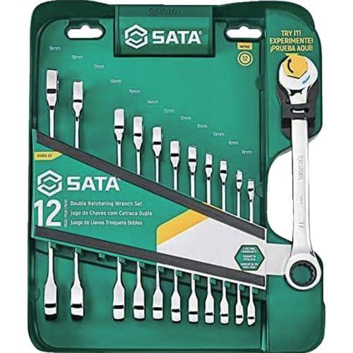 ＳＡＴＡ コンビネーションラチェットレンチセット［１２点］ ST09066-02 [並行輸入品]