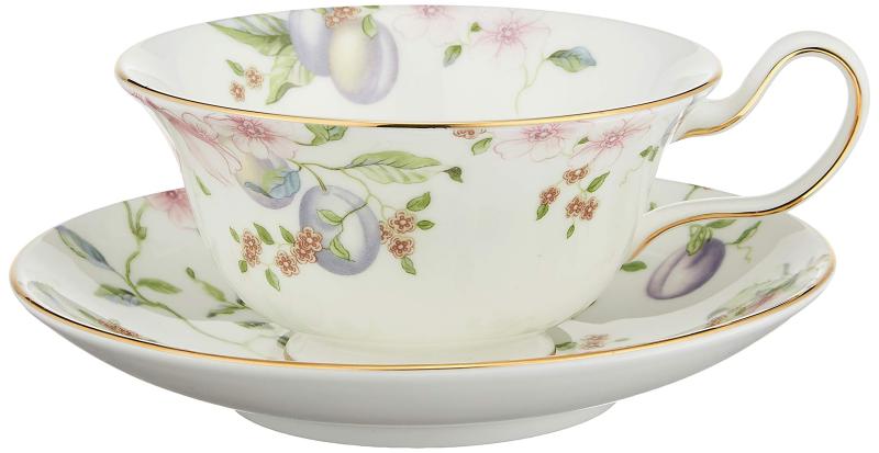 Wedgwood (ウェッジウッド) スウィートプラム 紅茶優勝杯\u0026amp;平円盤 ピオニー【並行輸入品】