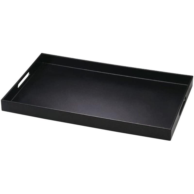 J-kitchens 尺６ＡＢＳ脇取 お盆 （ 盆 トレイ トレー ） グレーメタ普賢 48cm 日本製