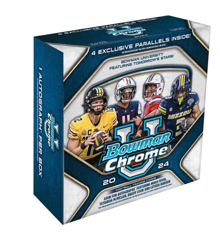2023/24 Bowman U Chrome Football - Mega 洋弓マン 最高学府－ 蹴球 メガ