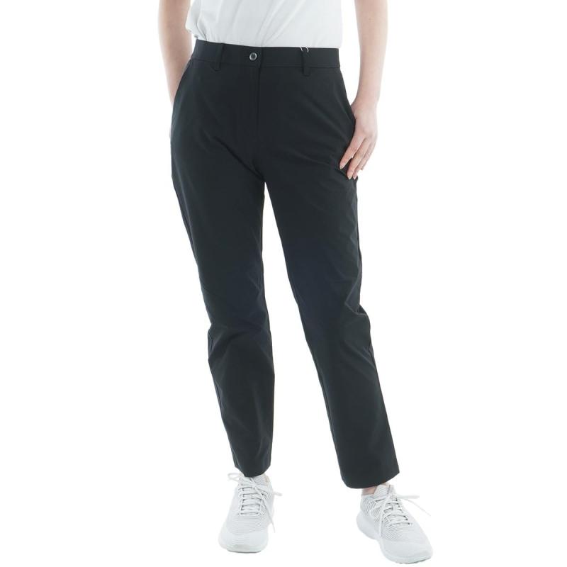 MUNSINGWEAR(マンシングウェア) ゴルフパンツ9分丈 裾上げ不要 吸汗速乾 ストレッチ 無地 ゴルフ MG5SLP81Lレディース