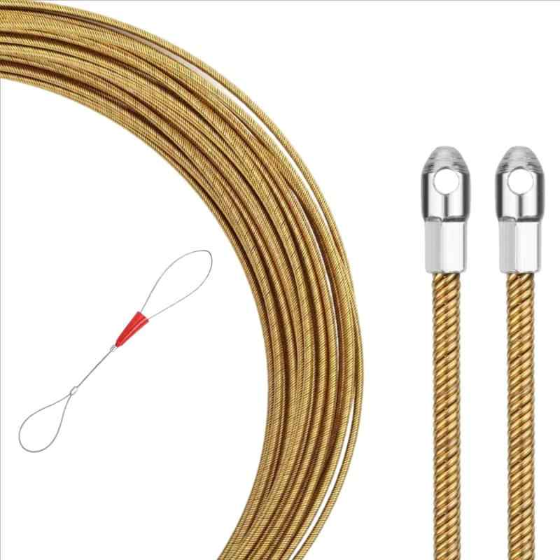 【Zosyfex】通線 入線専用ワイヤー 通線工具 スチールワイヤー 通線 ロッド径 4.0mm