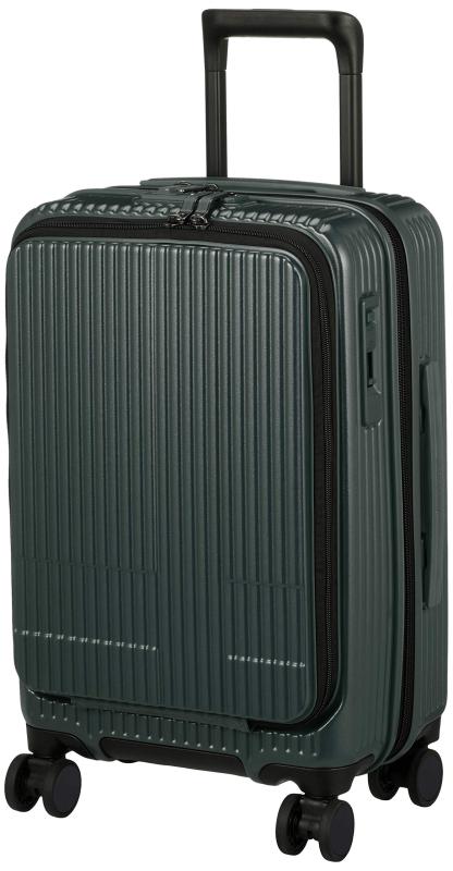 [イノベーター] 旅行バッグ 機内持込大いさ か細い向こう正面明けっ広げ 多役立つこと模範例 INV50 55 糎 ジェット機黒いこと オリーブドラブ-ディープシー