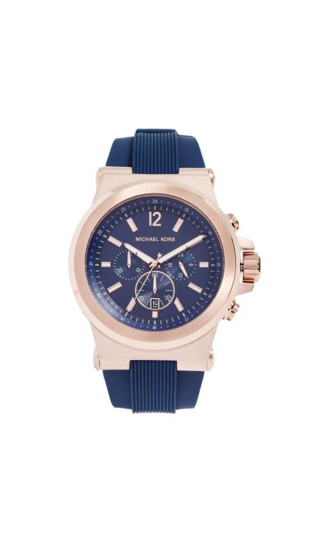 マイケル コース MICHAEL KORS クロノ クオーツ メンズ 腕時計 MK8295 ネイビー [並行輸入品]
