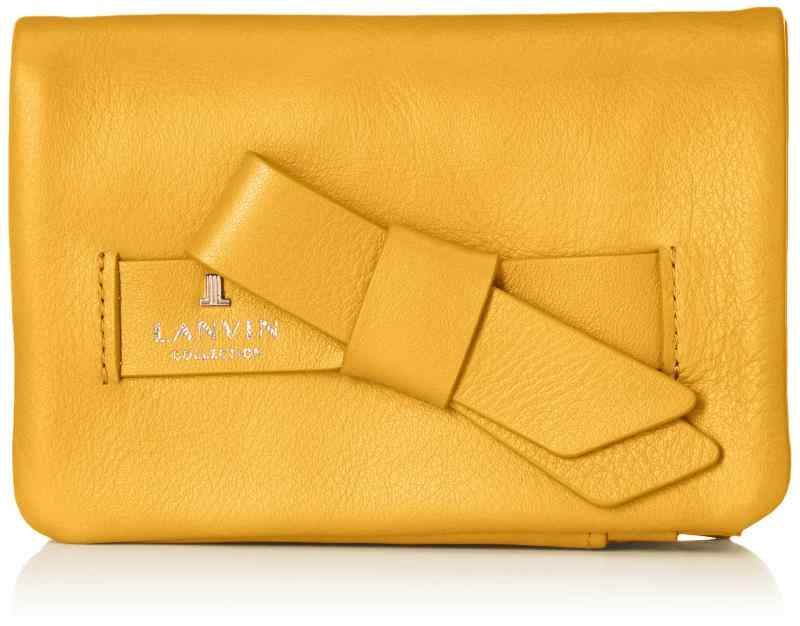 [LANVIN COLLECTION] 二つ折り財布 ラペリパース 65-6611 レディース ベージュ one size