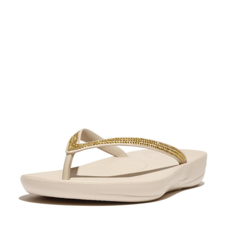 fitflop(相応うフロップ) レディース IQUSHION SPARKLE砂浜サンダル