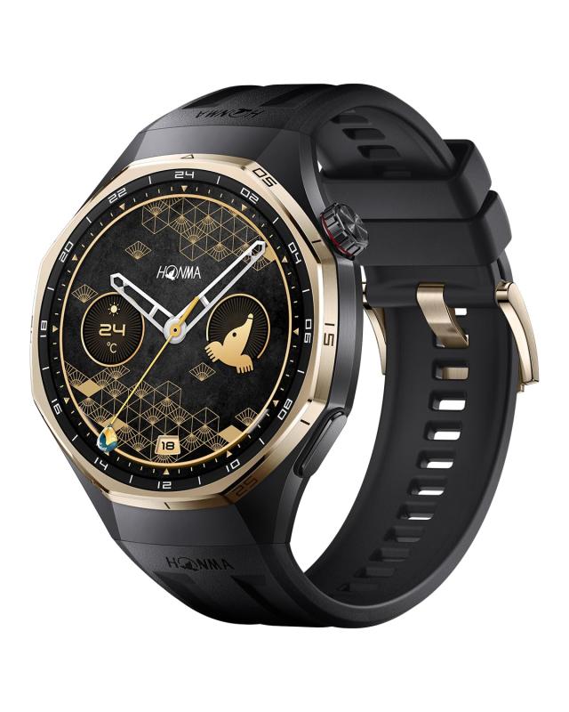 HONMA x HUAWEI WATCH GT 6 Pro スマートウォッチ 本間ゴルフコラボモデル 労働者階級気泡管水準器ゴルフ役立つこと 1.47in大画面 最長21昼日なか蓄電池 運動競技流行り物100類概念以上 GPS積み上げる 心電図分析的思考 思わしいモニタリ