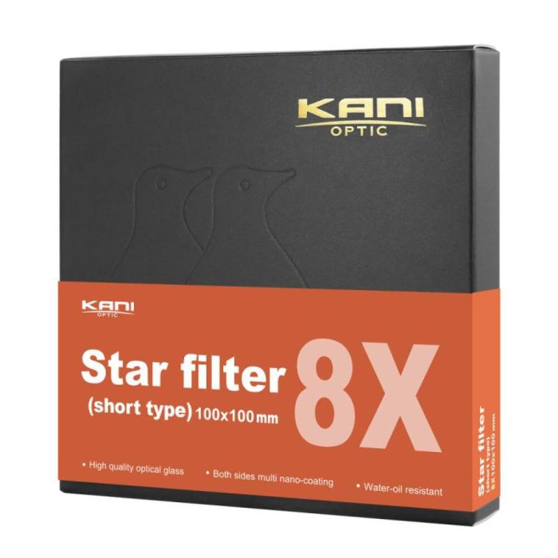 KANI スターエフェクト 8Xショート 100X100mm / クロスフィルター Star Effect 8X Short|クリエイティブグローバル