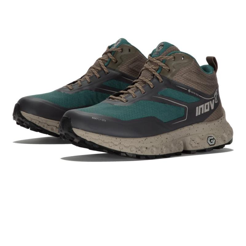 INOV8 メンズ ROCFLY G390 GTX MS ゴアテックス トレッキング 登山 クッション 厚底ハイク ハイキング