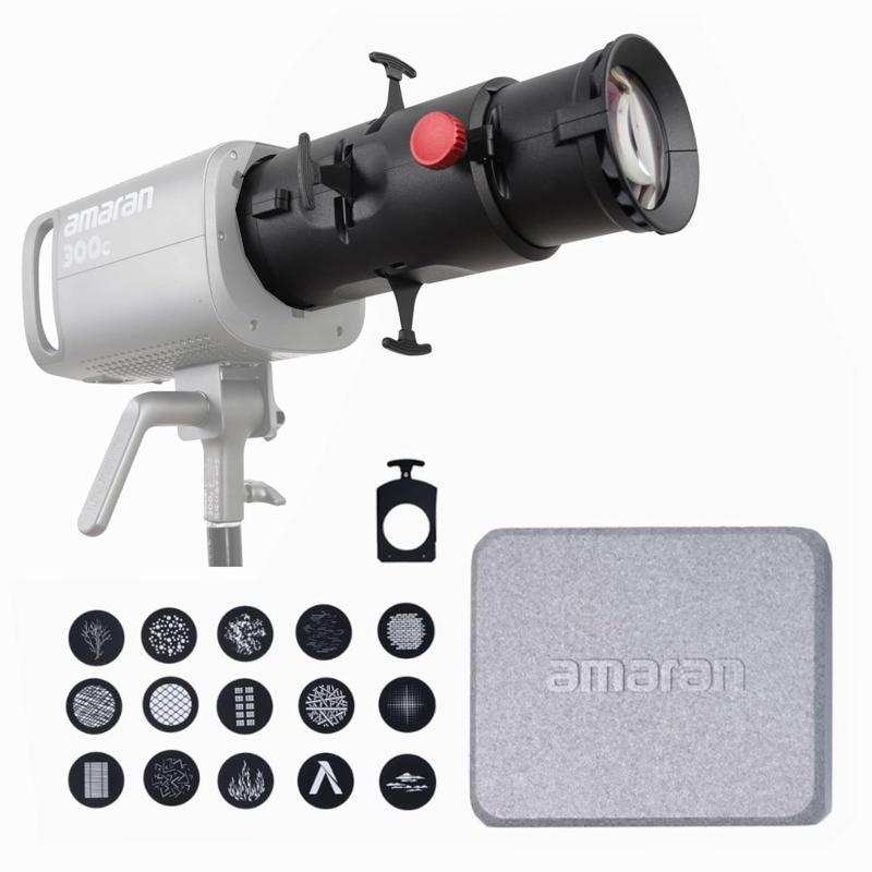 Aputure Amaran スポットライト SE 19° レンズキット 投影レンズモディファイア Amaran 300C 150C Amaran 200X S 60X S Aputure 300X および 300W を超えないその他の出力の Bowen|クリエイティブグローバル