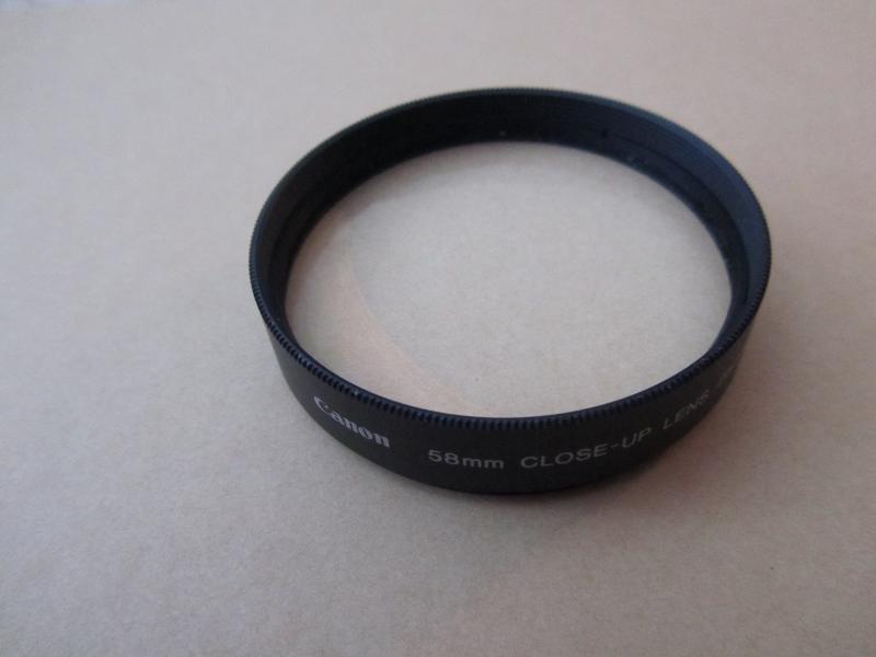 Canon 250D 58mm クローズアップレンズ A700 A710IS G1 G2 G3 G5 G6 EOS SLRカメラ用