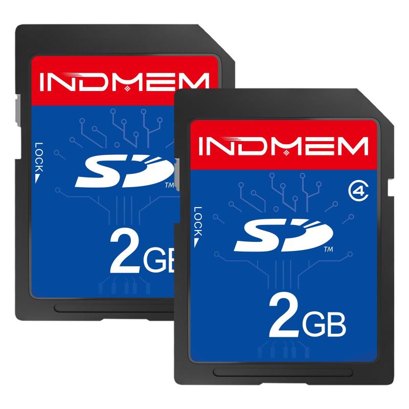 INDMEM SDカード 2GB Class4対応 SLC フラッシュメモリカード セキュリティデジタルカード