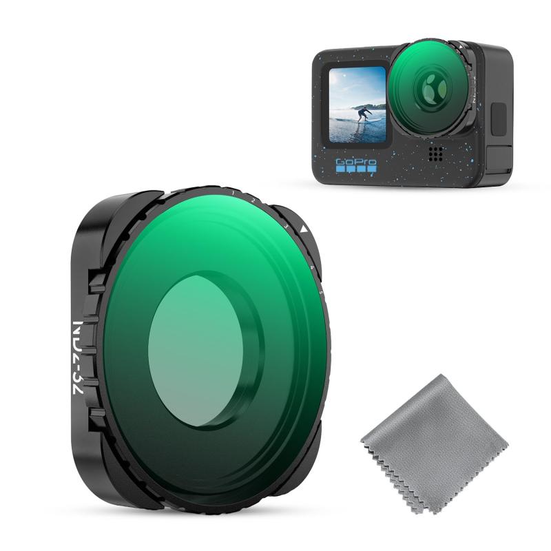 K&F Concept 可変NDフィルター対応Go Pro 13/12/11/10/9