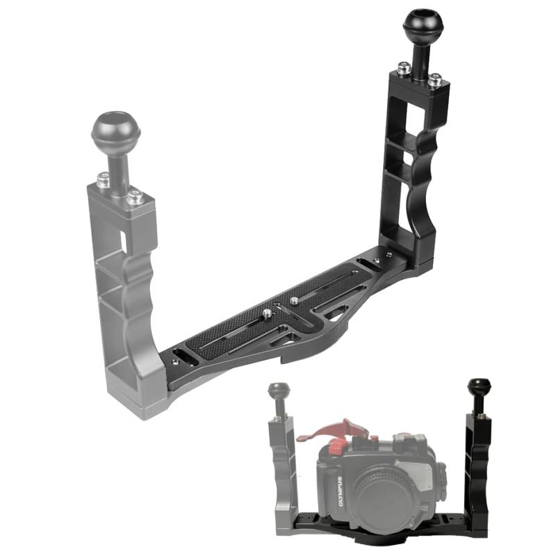 Bamboo Dive 水中カメラ ダイビング ハウジング アームシステム グリップベースシステム マルチトレーシステム ホルダー ダイレクトベース付 組み立て工具付 対応メーカー（GoPro Olympus Canon 他画像