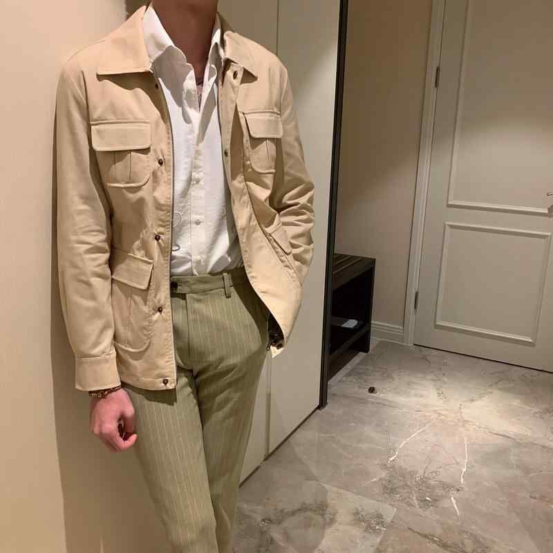 ジャケット メンズ 男性用 アウター テーラードジャケット ブレザー ビジネス 普段使い 通勤用 カジュアル 紳士服 トップス 羽織り 上着 コットン リネン 綿麻 伸縮性 高級感 レトロ クラシック 春秋 冬物 軽い 軽量 快適 通気性 細身 スリム ｜クリエイティブグローバル 10,187円