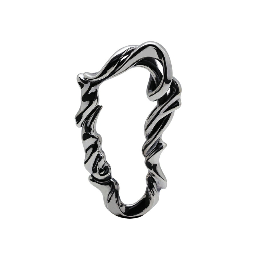 貨物輸送無料 GIGOR ジゴロウ アルシエルカラビナ No342 SHINY series シャイニーシリーズ しろがね色925