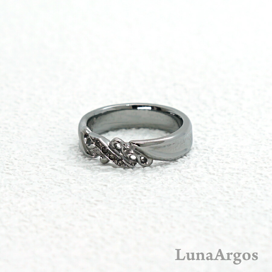 貨物輸送無料 LunaArgos ルナアーガス  LUR005 輪っか しろがね色925 指環