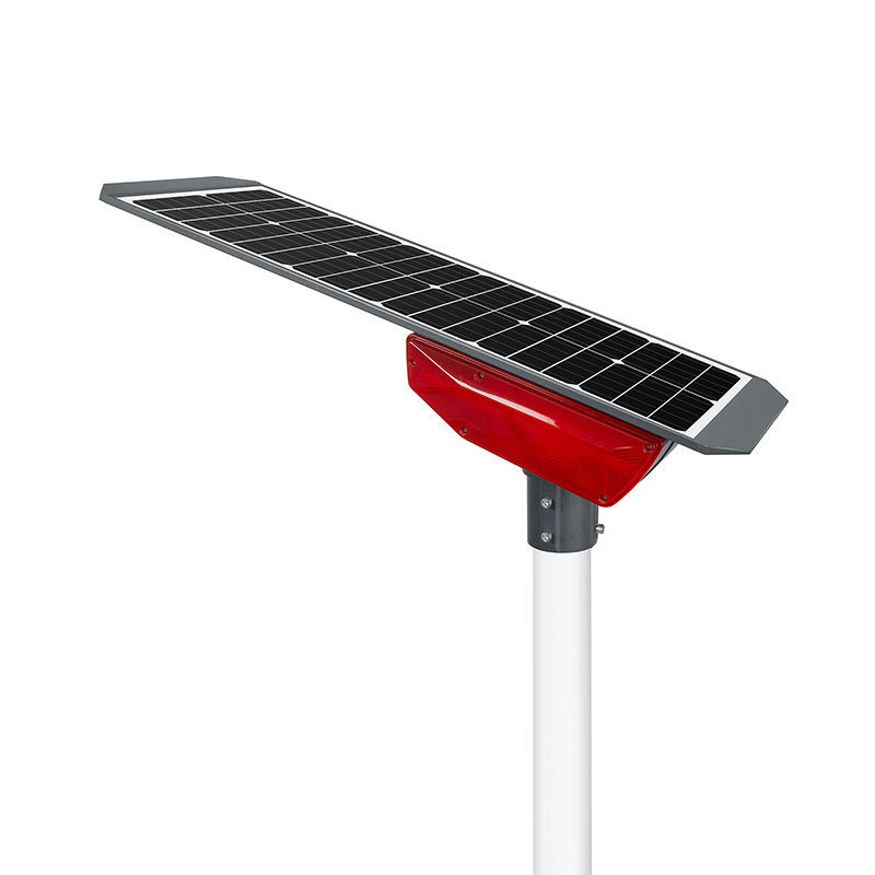 ソーラー街路灯人感センサー付き30w4500lm太陽光LED夜間自動点灯昼光色(ポール別売)