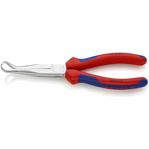 オレンジ色書き付け トラスコ中山 ＫＮＩＰＥＸ 力学的ペンチ ２００粍 3895-200 DIY・工具-手動工具
