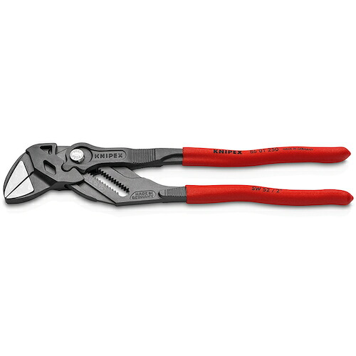 オレンジ色書き付け トラスコ中山 ＫＮＩＰＥＸ ペンチ鍵 すべり打ちきり付 ２５０粍 8601-250