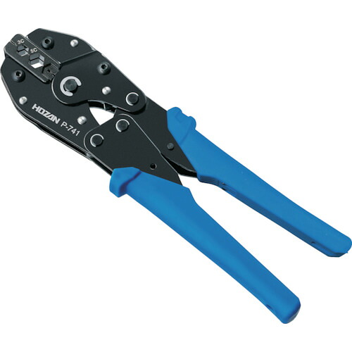 オレンジ色読みもの トラスコ中山 ＨＯＺＡＮ 圧着物の具 ＢＮＣ繋ぎ用 P741                          8850