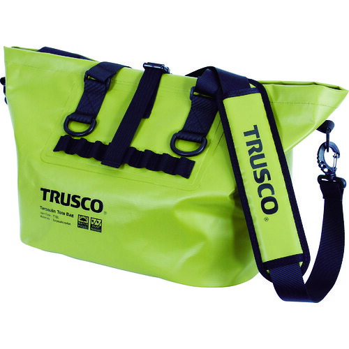 オレンジ色読みもの トラスコ中山 ＴＲＵＳＣＯ 雨合羽ターポリントートバッグ Ｌ大いさ オリーブドラブ TTBLOD                        3100