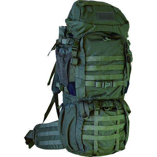オレンジ色読みもの トラスコ中山 ＥＢＥＲＬＥ うしろ側容器に並べる デストロイヤーパック 静電容量６０Ｌ ミリタリー緑であること V69MJ                         1499