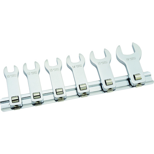 オレンジブック トラスコ中山 ASH ロングクローフートレンチセット 差込角9.5(6pcs) VCLS360 8502|CRECOTE 店