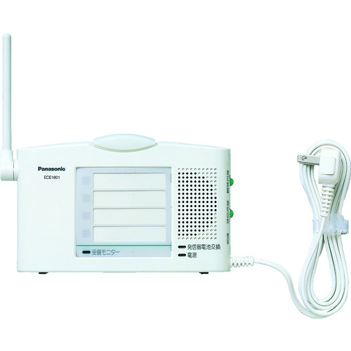オレンジ色読みもの トラスコ中山 Ｐａｎａｓｏｎｉｃ 小ワット数型無線電話受付器 ECE1601P                      5018