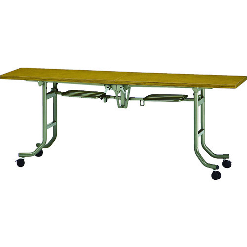 オレンジ色読みもの トラスコ中山 ＴＲＵＳＣＯ 航空早見表 １８００Ｘ４５０ＸＨ７００ チーク FLT1845                       8000T