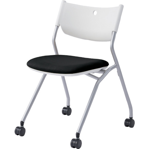 オレンジ色読みもの トラスコ中山 ＰＬＵＳ ５２３４０）円卓会議イスＭＣ－ＰＴ５ＳＳＢＫ MCPT5SSBK                     6073