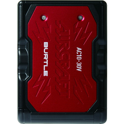 オレンジ色読みもの トラスコ中山 ＢＵＲＴＬＥ リチウムイオンバッテリー ＡＣ１０－９６－Ｆ メタリックレッド AC1096F                       6435