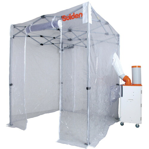 オレンジブック トラスコ中山 Ｓｕｉｄｅｎ　クーラーテント１．２ｍ&times;１．２ｍ SSTNT1212C 3065｜CRECOTE　店
