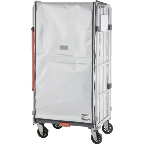 オレンジ色読みもの トラスコ中山 ＴＲＵＳＣＯ カゴ車用保冷取りまかなう（カゴ車外寸：Ｗ８５０ＸＤ６５０ＸＨ１７００粍用） THTHR8565                     8000