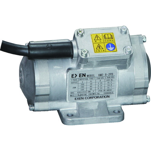 オレンジ色読みもの トラスコ中山 ＥＸＥＮ 低活動電位振りまわす原動機 ＫＭ２．８－２ＰＢ ２００Ｖ KM2.82PB                      6020