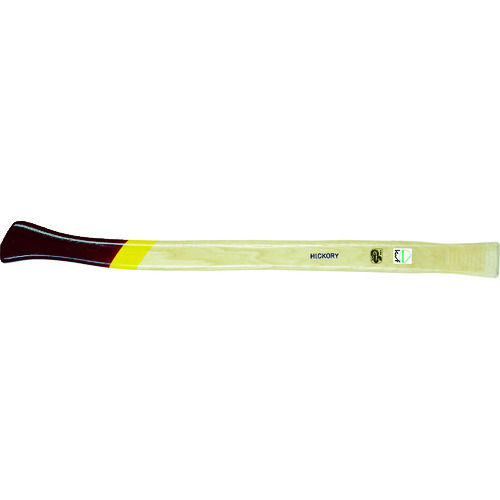 オレンジ色読みもの トラスコ中山 ＨＡＬＤＥＲ 鉄槌用部分品 ＳＩＭＰＬＥＸ スプリッティングアックス・斧用 取り替えっこ用ヒッコリーハンドル 長さ６８５粍 3244.750                      6343