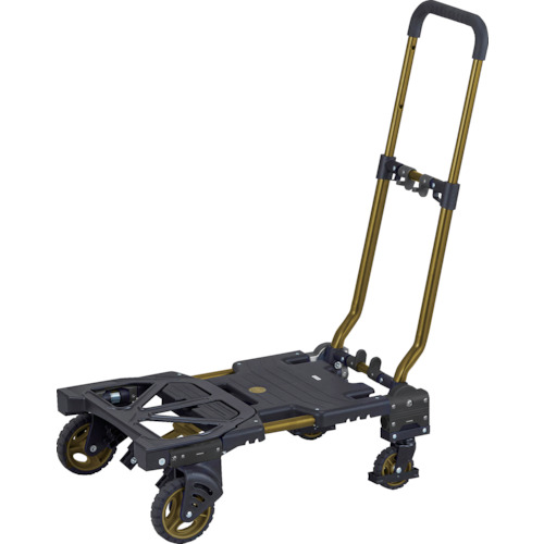 オレンジ色読みもの トラスコ中山 ＴＲＵＳＣＯ ２ＷＡＹ脂製持ちはこぶ車 案内者 SCO                           8000