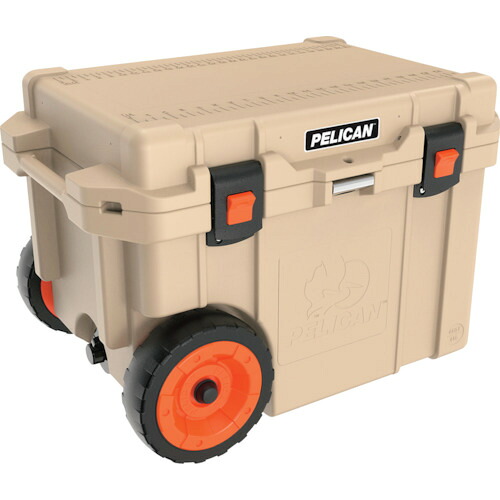 オレンジブック トラスコ中山 ＰＥＬＩＣＡＮ　４２ｌ　エリートクーラー（キャスター付き）　タン 45QW2TAN 6309｜CRECOTE　店