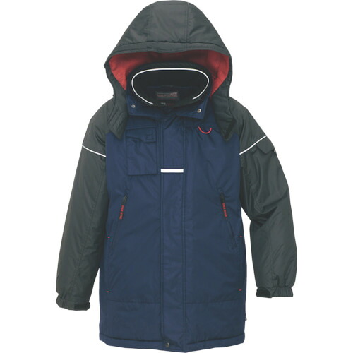 オレンジブック トラスコ中山 アイトス 防寒コート ネイビーL AZ6060008L 1392|CRECOTE 店