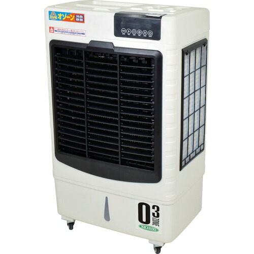 オレンジ色読みもの トラスコ中山 ＮＩＣＨＩＤＯ 蒸散式送風機 ［冷風・加湿］ “オゾーン” CF200IOZ                      5026