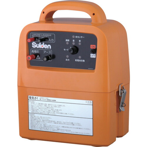 オレンジ色読みもの トラスコ中山 Ｓｕｉｄｅｎ 灯し火駒寄せ ＳＥＦ－１００－４Ｗ SEF1004W                      3065