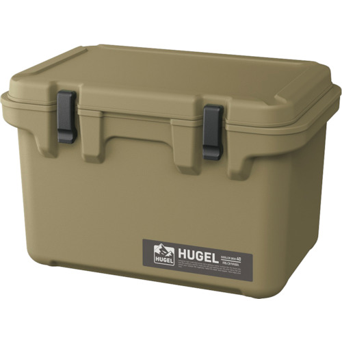 オレンジ色読みもの トラスコ中山 ＩＲＩＳ ２９４７７８ ＨＵＧＥＬ 冷房装置ボックス席 ４０Ｌ カーキ TC40K                         1256