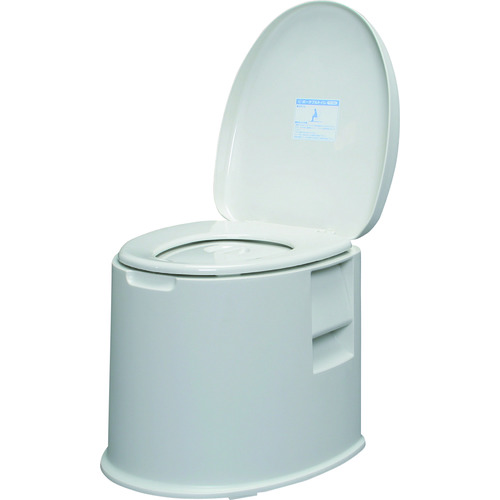 オレンジ色読みもの トラスコ中山 ＩＲＩＳ ２２７３０７ 携帯型室内用便器 TP420V                        1256