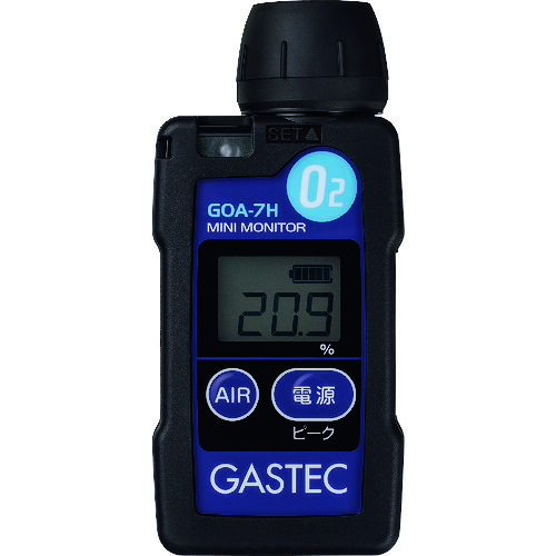 オレンジ色読みもの トラスコ中山 ＧＡＳＴＥＣ とり備える形O濃さ命令すること注意報計 GOA-7H
