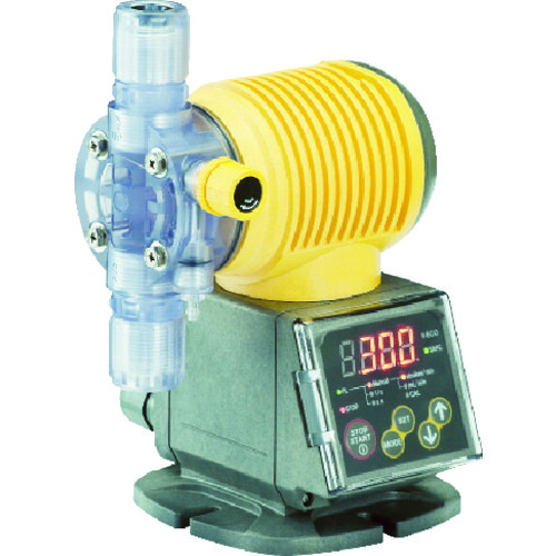 オレンジ色読みもの トラスコ中山 ＴＡＣＭＩＮＡ ソレノイド駆動動力式ダイヤフラム定量揚水機 PW-100VTCE-HWJ