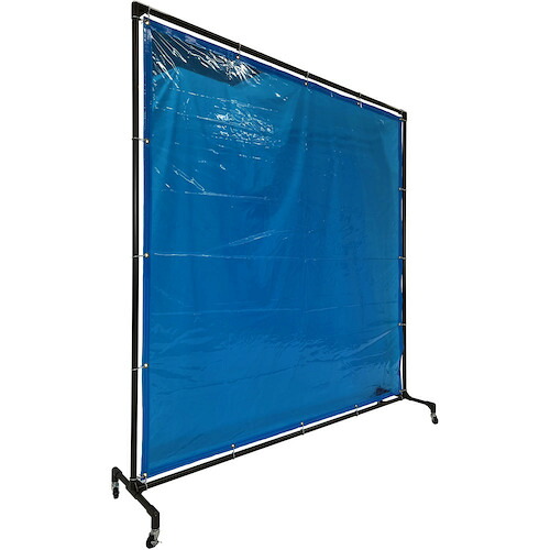 オレンジブック トラスコ中山 ＴＲＵＳＣＯ　溶接遮光フェンス　２０２０型単体　青 YFA-B｜CRECOTE　店