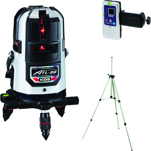 オレンジ色読みもの トラスコ中山 ＫＤＳ 百貨店花の冠９６受光器三脚架付 ATL96RSA                      8591