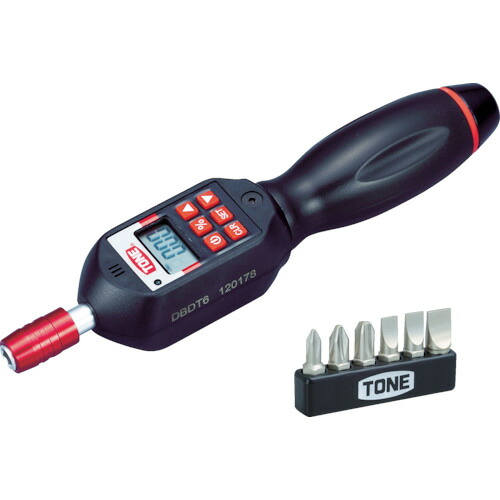 オレンジ色読みもの トラスコ中山 ＴＯＮＥ ドライバーデジトルクセット 電気容量活動の領域３０ｃＮ～３００ｃＮ DBDT3S                        8100
