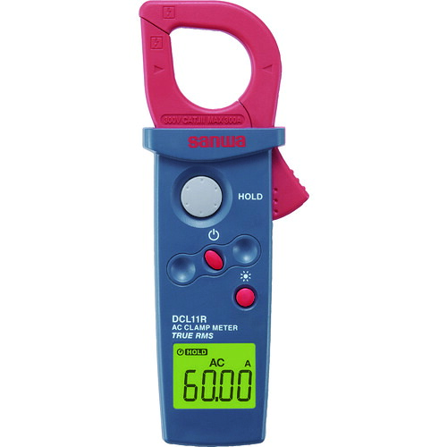 オレンジ色書き付け トラスコ中山 ＳＡＮＷＡ 真の効き目値相応うＡＣ専用ミニクランプメータ DCL11R                        3288